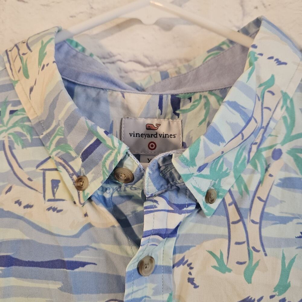 Vineyard Vines x Target Men’s XL Island Theme Button Front Shirt - Picture 3 of 6